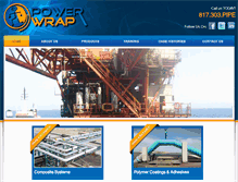 Tablet Screenshot of powerwraplp.com